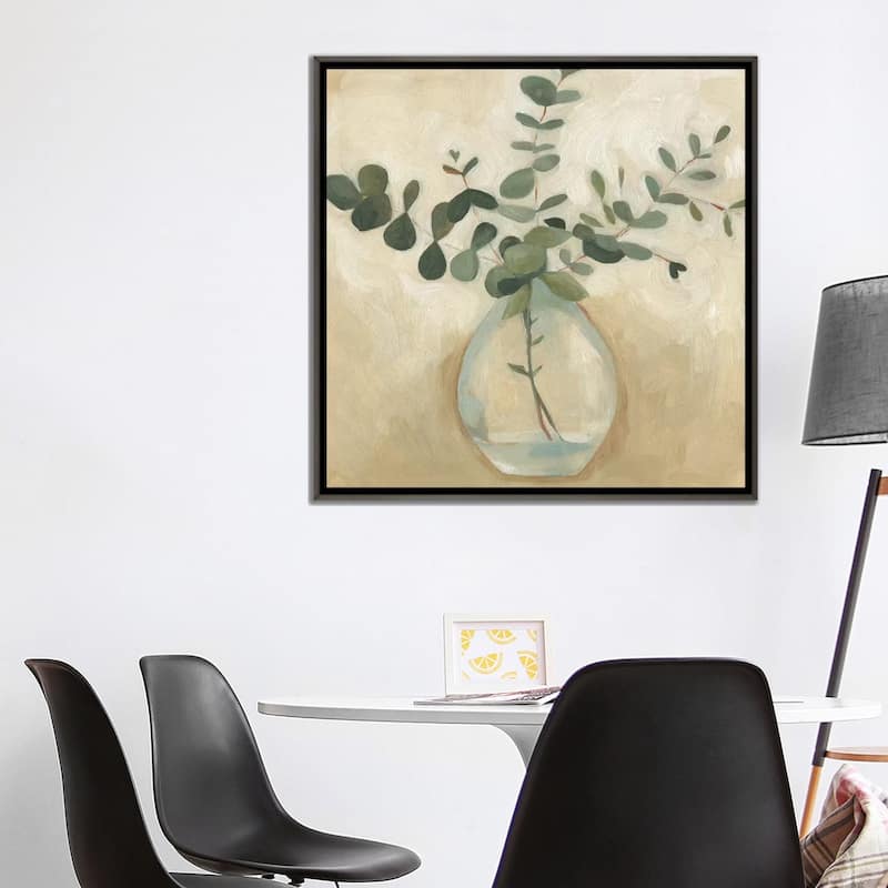 iCanvas "Greenery Still Life III" by Emma Scarvey Framed