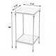 preview thumbnail 7 of 11, Larkin Marble & Iron Accent Table