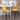 Velvet Upholstered Barstools with Button Tufted Decoration and Wooden Legs, and Chrome Nailhead Trim, Leisure Style Bar Chairs