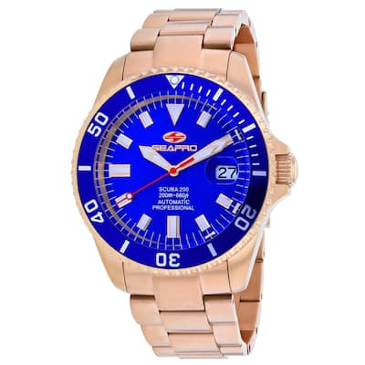 Seapro Men's Scuba 200 Blue Dial Watch - SP4324 - 6 (36)