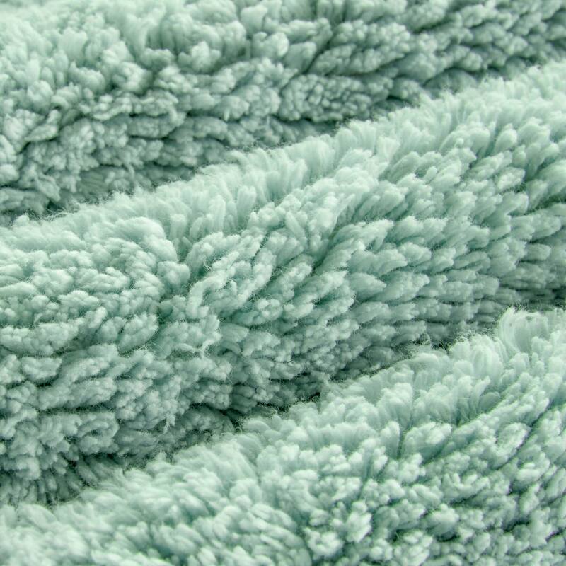 1 PCS 24x44" Cotton Tufted 3000 GSM Reversible Bath Rug Green