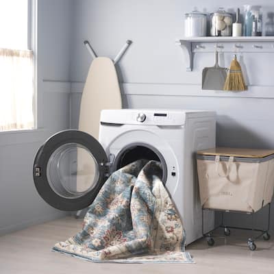 Martha Stewart Radina Machine Washable & Slip Resistant Rug