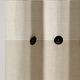 preview thumbnail 12 of 16, Lush Decor Farmhouse Button Stripe Yarn Dyed Woven Cotton Shower Curtain