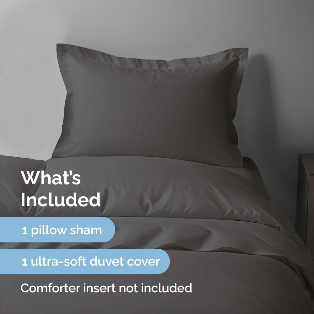 CGK Linens Microfiber Premium Hotel Quality Soft Duvet Cover Set