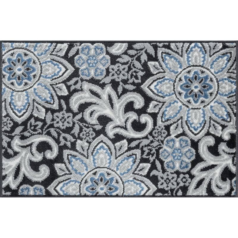 Wyman Bohemian & Eclectic Floral Indoor Area Rug