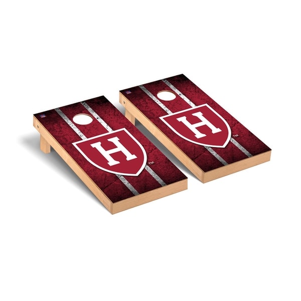 slide 2 of 5, Harvard Crimson 2x4 Pro Cornhole Boards - V7 Include Carrying Case