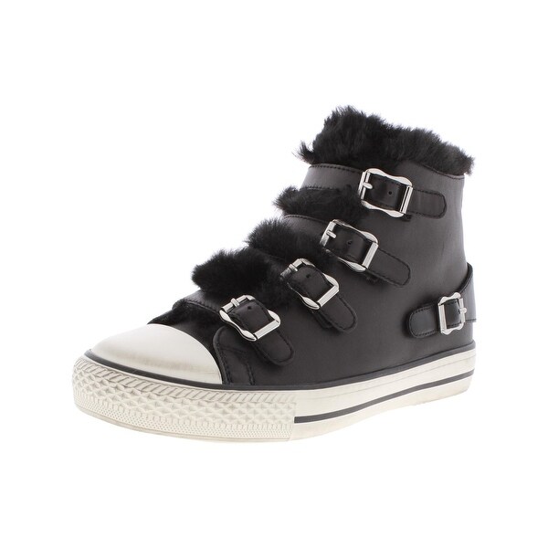 womens sneakers with fur