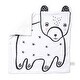 preview thumbnail 1 of 3, Wee Gallery Snuggle Blanket - Bear