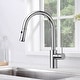 preview thumbnail 2 of 26, Luxier KTS11 Single Handle Pull Down Sprayer Kitchen Faucet