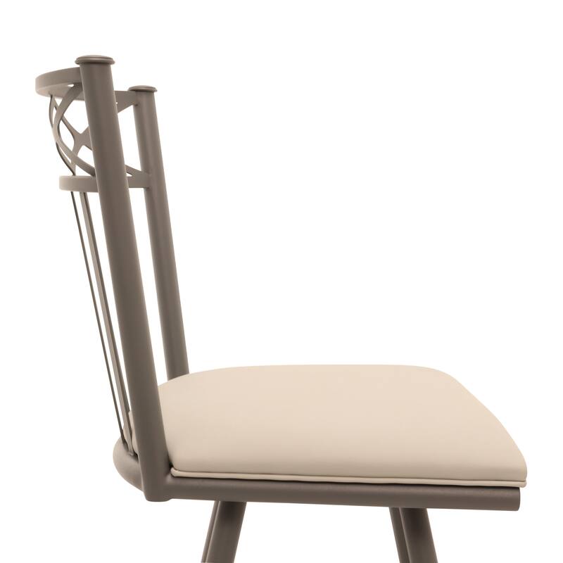 Tempo Furniture Lennix Swivel 26" Counterstool w/ Fully Welded Metal Frame (Commercial Grade) by Furnish Theory (Various Colors)