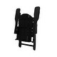 preview thumbnail 15 of 101, POLYTRENDS Laguna All Weather Poly Outdoor Adirondack Chair - Foldable