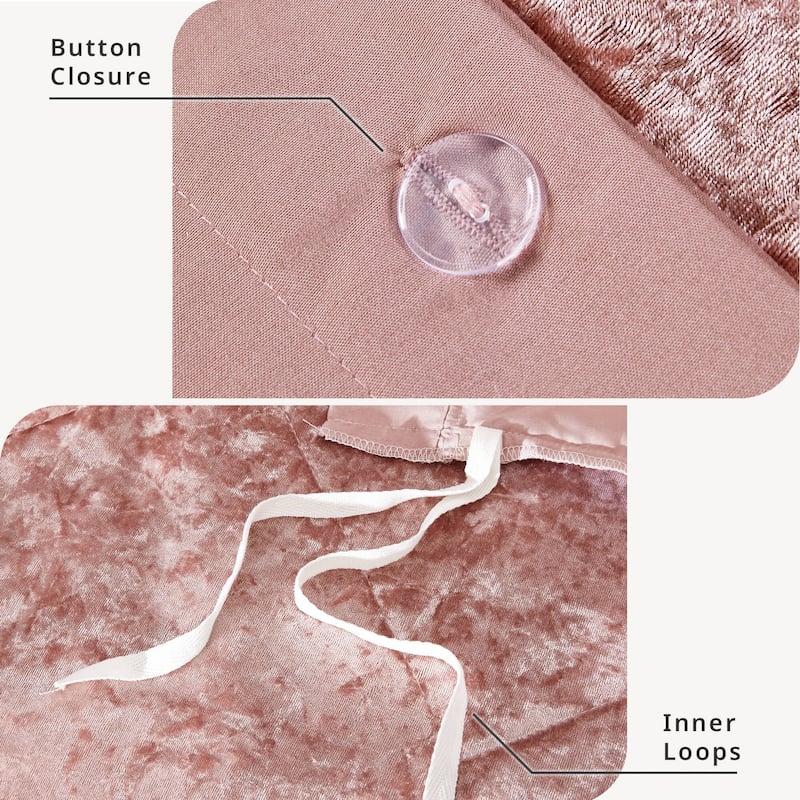 Intelligent Design Isabel Velvet Duvet Cover Set (Insert Excluded)