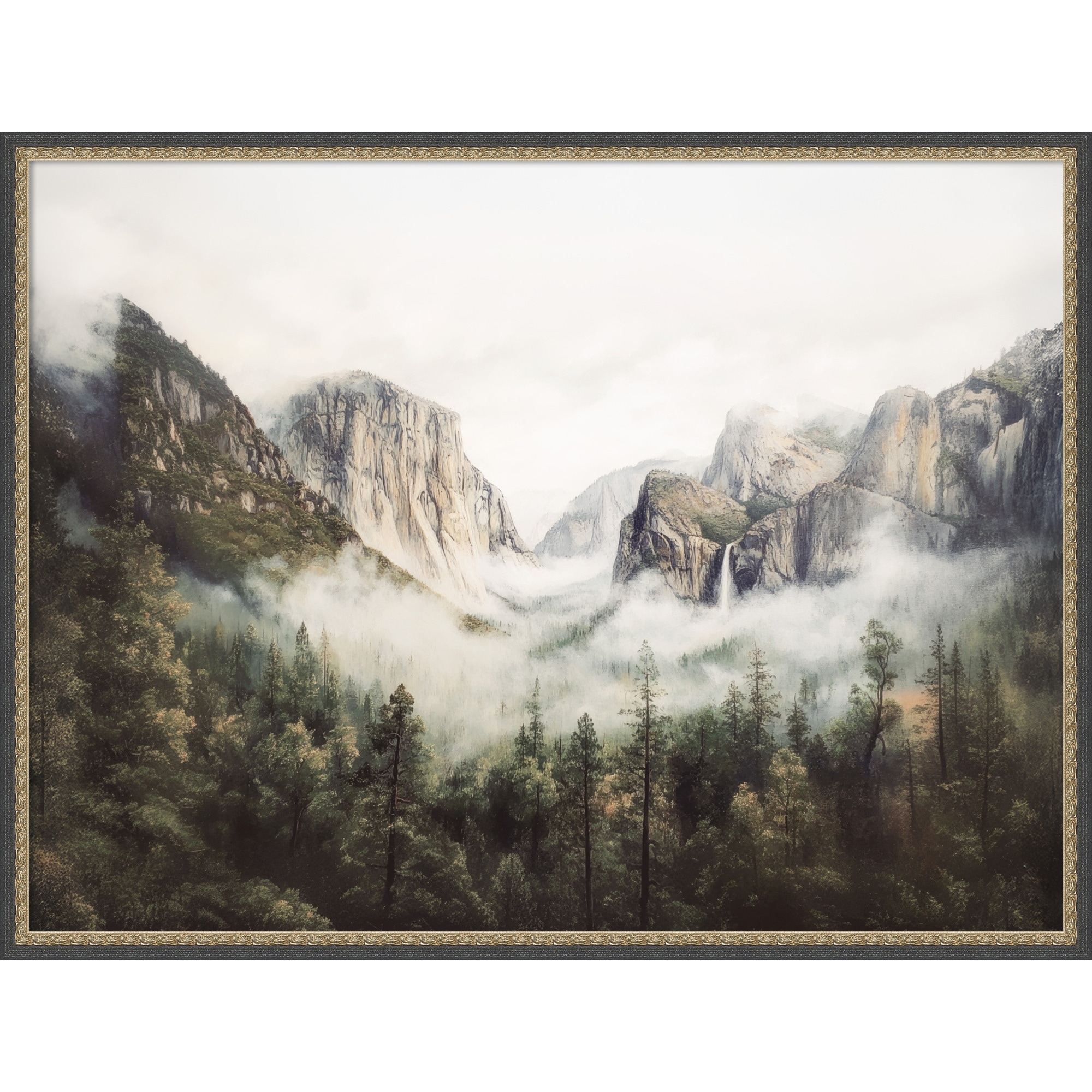 Yosamite by Kathrin Pienaar Framed Mounted Canvas Wall Art Print