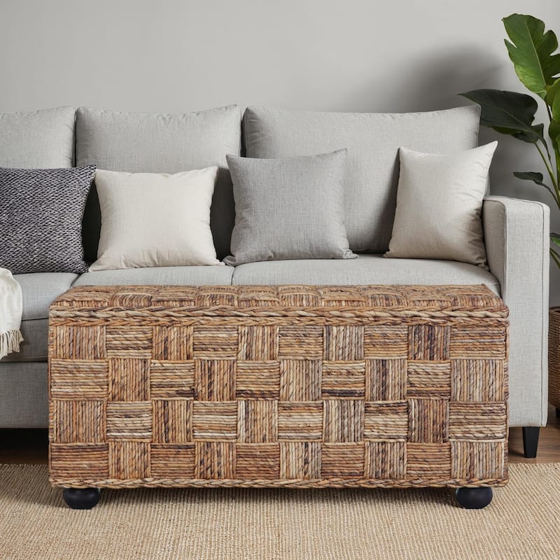 Rattan Natural Storage Trunk