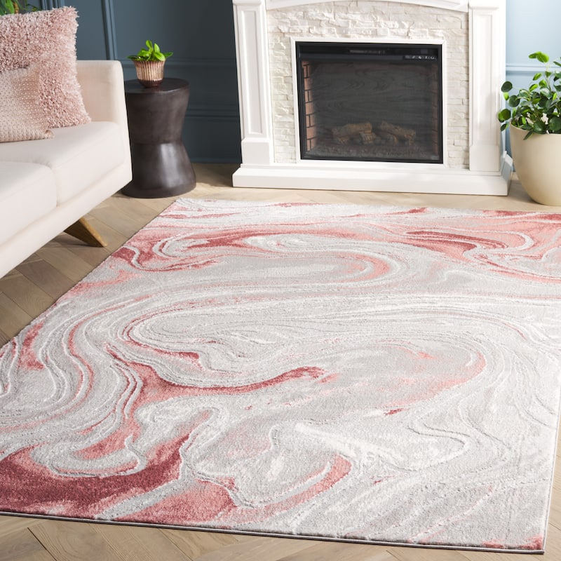 SAFAVIEH Meadow Gundela Modern Abstract Rug