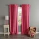 preview thumbnail 4 of 80, Aurora Home Insulated Thermal Blackout 84-inch Curtain Panel Pair - 52 x 84