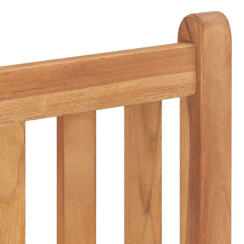 vidaXL Solid Wood Teak Patio Dining Set Garden Outdoor Table Chair 3/4/5/7/9 Piece