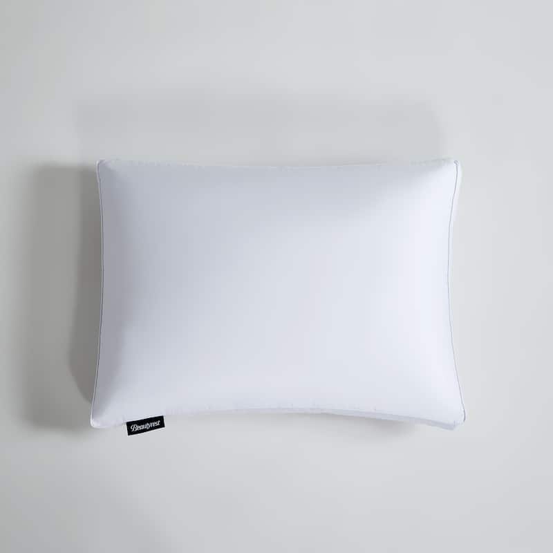 Beautyrest 500 Thread Count Cotton Hungarian White Goose Down Pillow