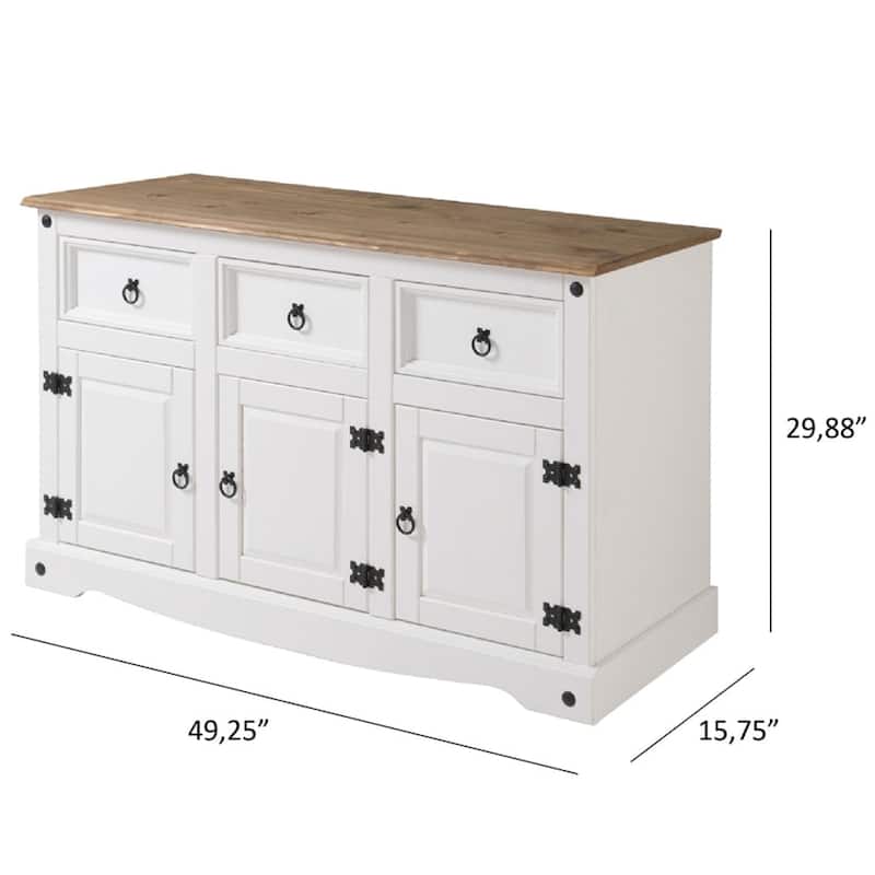 Wood Buffet Sideboard Corona | Furniture Dash - N/A