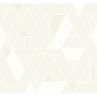 Seabrook Designs Parket Geometric Triangles Unpasted Wallpaper