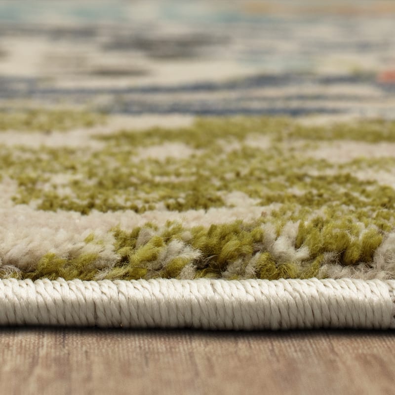Mohawk Home Metropolitan Renne Floral Swirl Area Rug