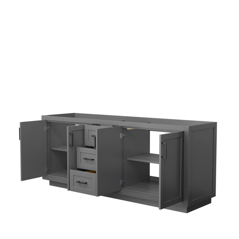 Miranda Double Bathroom Vanity Cabinet, No Mirror