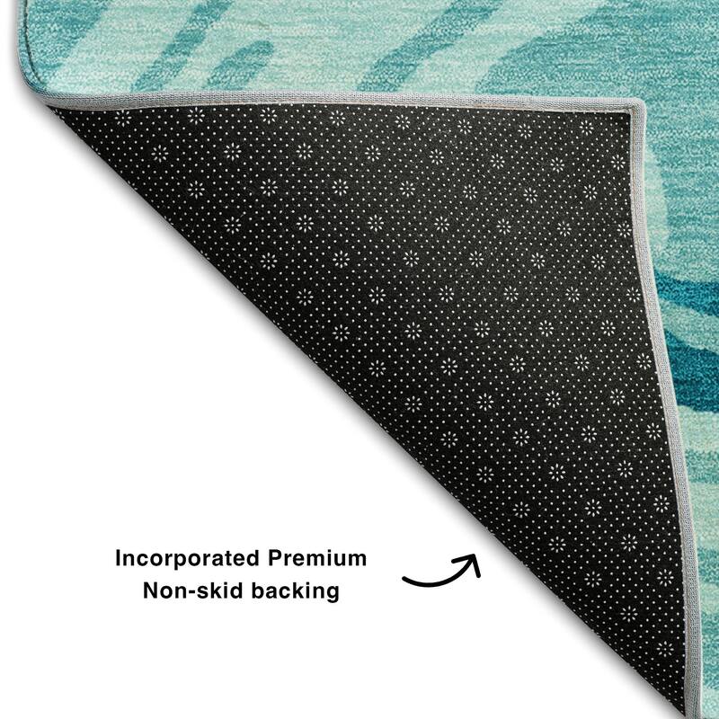 Premium Washable Super Soft Abstract Contemporary Mayfield Rug