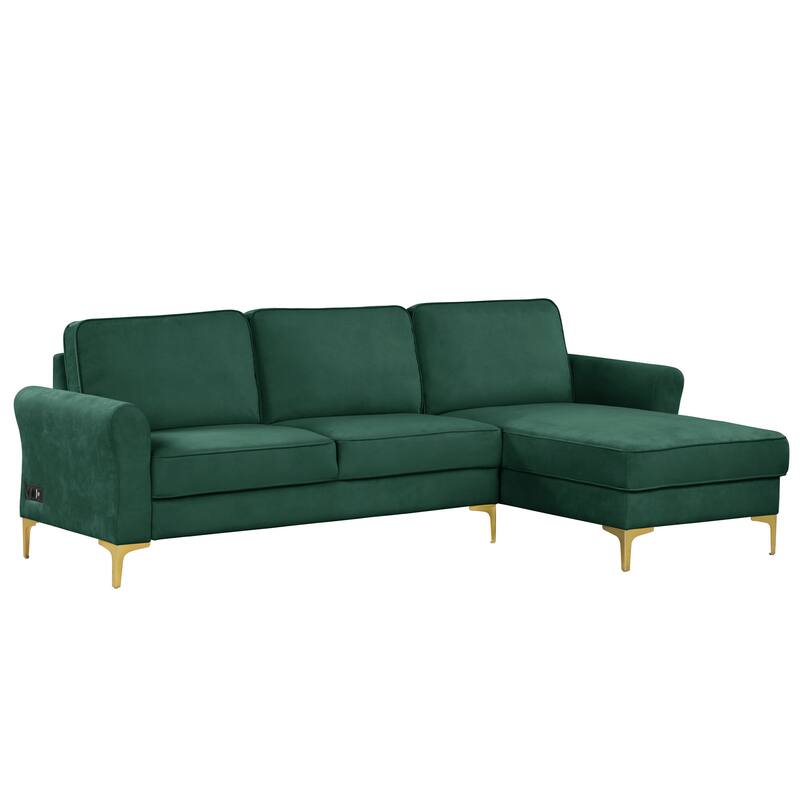 Lifestyle Solutions Livingston Sectional Sofa