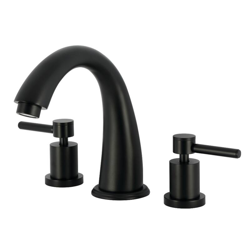 Kingston Brass Concord Two-Handle Deck Mount Roman Tub Faucet