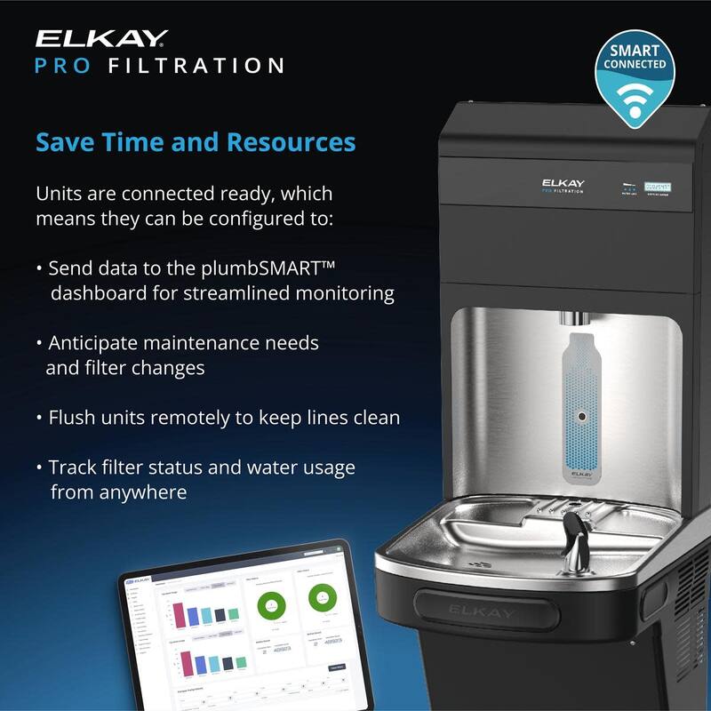 Elkay LZSTL8WSBPRO-FSR5 Elkay Pro Filtration Bottle Filling Station