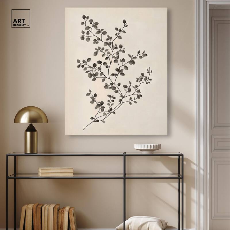Bilberry Branch II Canvas by Art Remedy, Gallery Wrapped