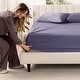 preview thumbnail 41 of 55, Bare Home Organic Cotton Fitted Sheet - Smoth Sateen Weave