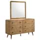 Option Dresser With Mirror (Brown)