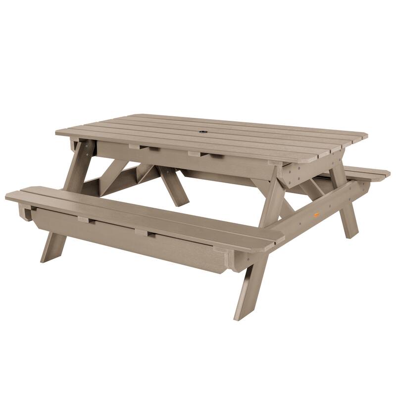 HIGHWOOD Eco-friendly Picnic Table - Woodland Brown