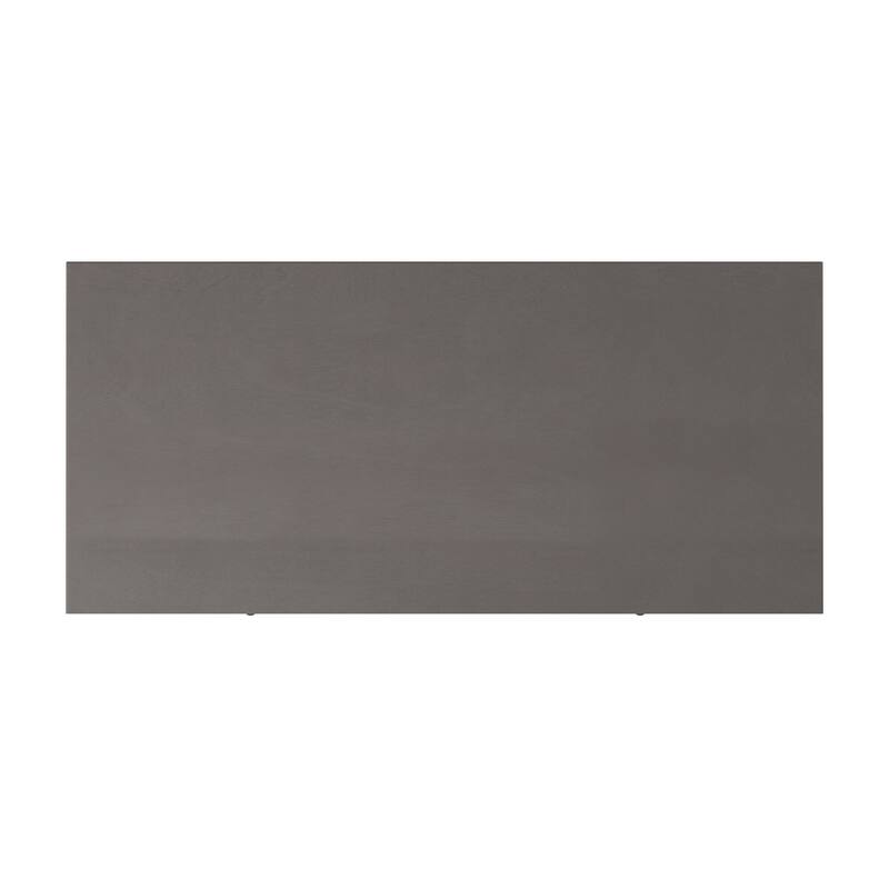 HomeRoots 38" Gray Solid Wood Four Drawer Standard Chest