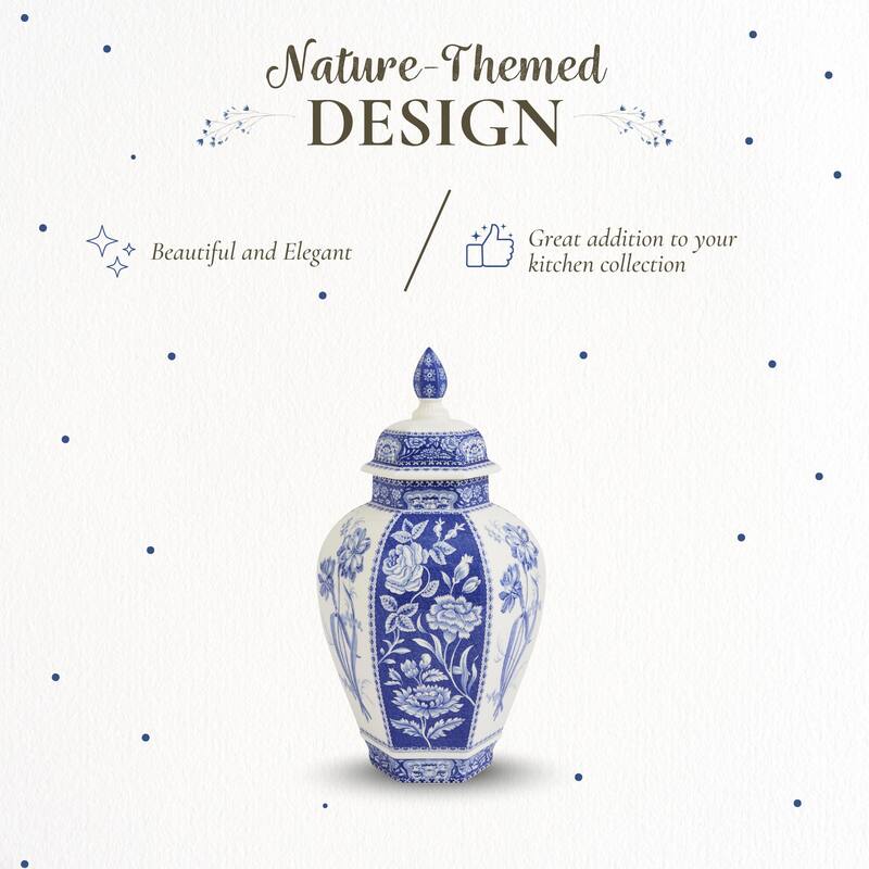 Spode Blue Italian Vase