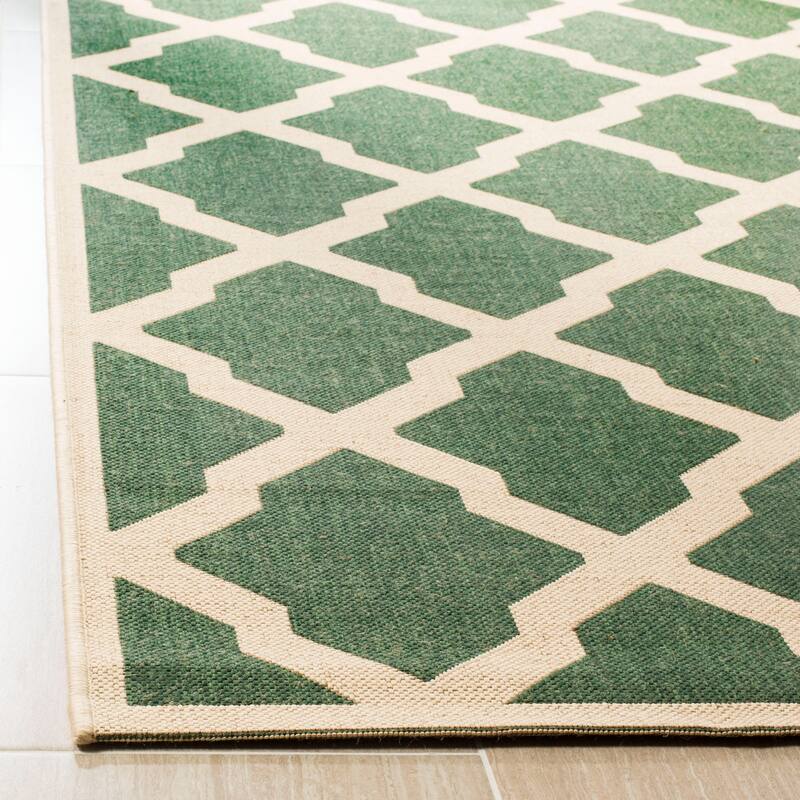 SAFAVIEH Linden Shirleyann Trellis Indoor/ Outdoor Patio Backyard Rug