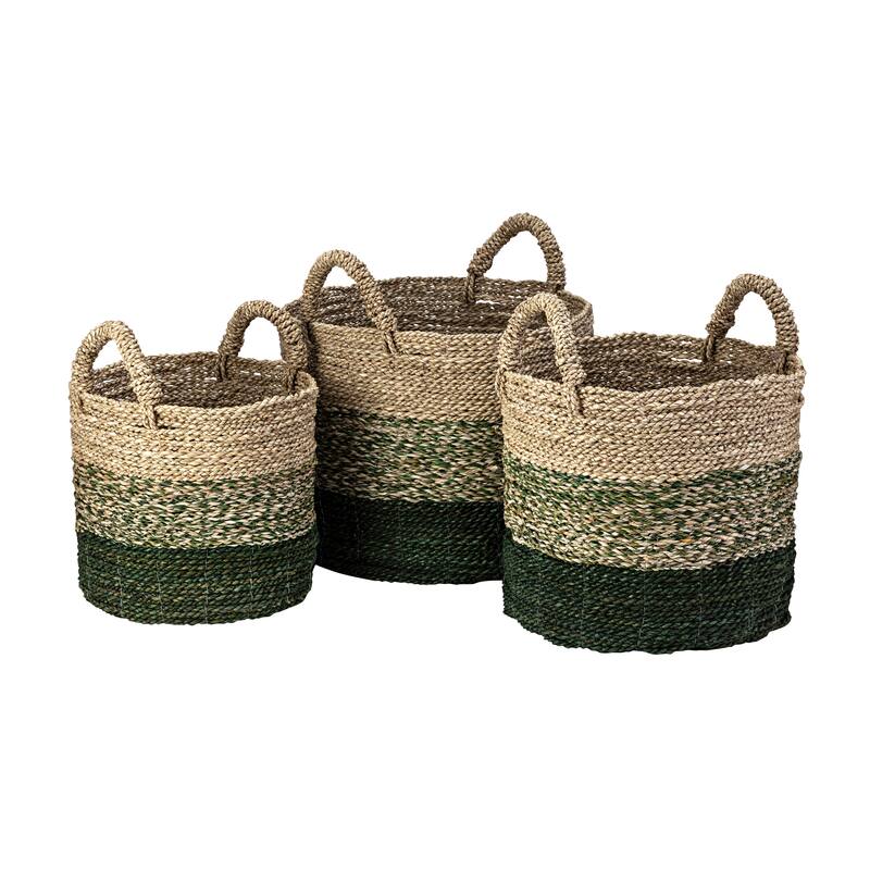 Elk Home Maton Natural Natural Materials 15.75 Inch Wide Basket