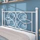 VECELO Metal Bed Frame with High Headboard and Footboard, Platform Beds with Heavy Duty Mattress Foundation