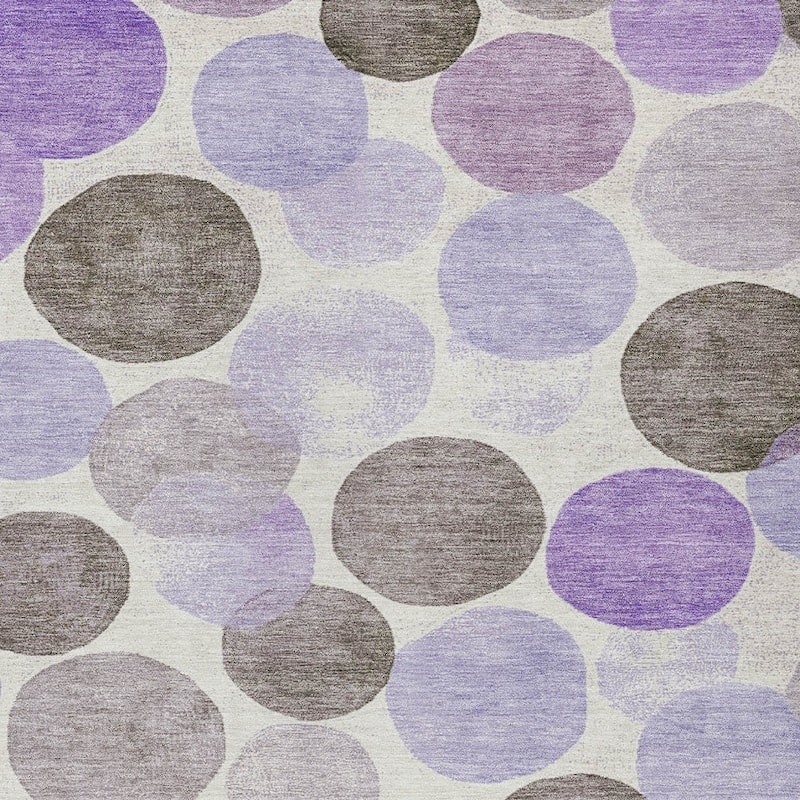 HomeRoots Geometric Transitional Rectangle Outdoor Rug