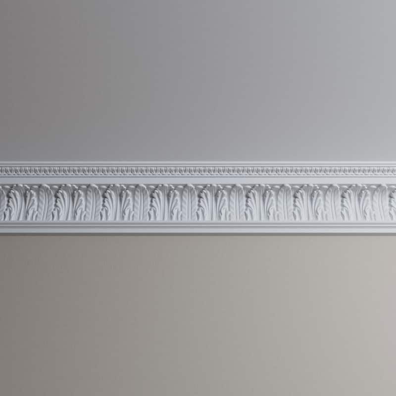 4"H x 4"P x 5 5/8"F x 96"L McKinney Crown Moulding - 1-Pack