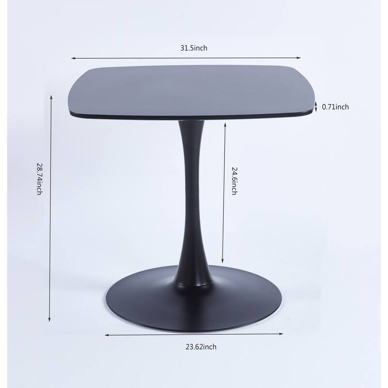 Special Dining Table with MDF top and Metal Legs