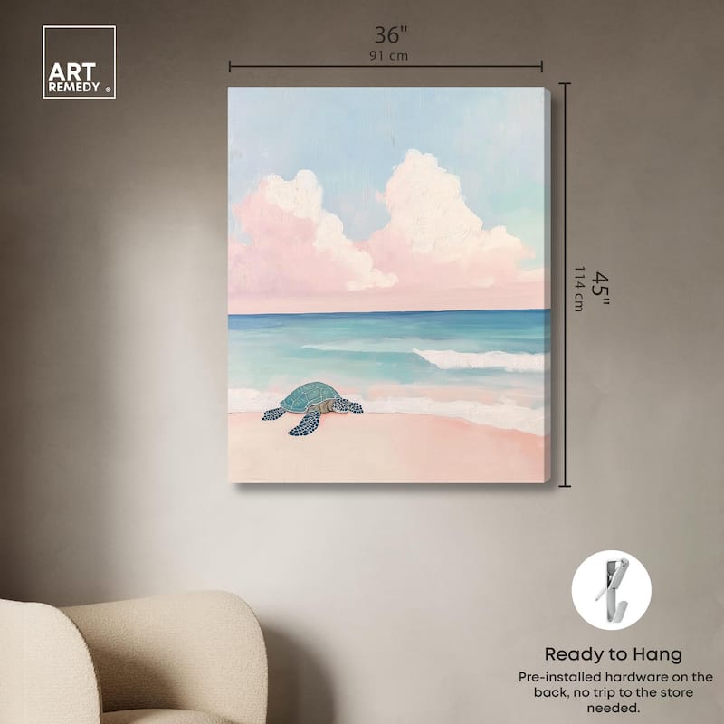 Guardians of the Coast III Canvas by Art Remedy, Gallery Wrapped