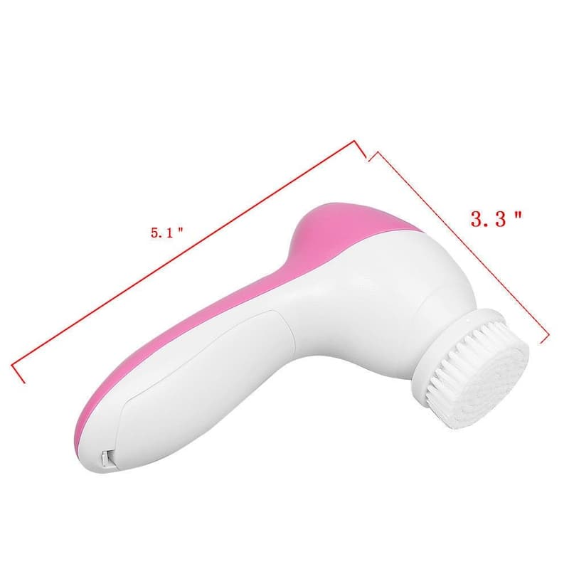 Deep Clean Electric Facial Cleaner Face Brush Massager Scrubber