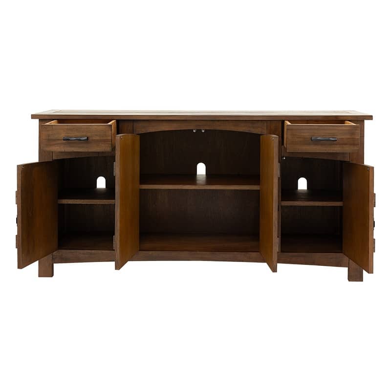 Hudson Dark Antique Bronze Large Cabinet - N/A