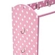 preview thumbnail 8 of 10, Fantasy Fields Polka Dot Prints Bella Wooden Open Armoire - 31.38"W x 10.38"L x 40.25"H