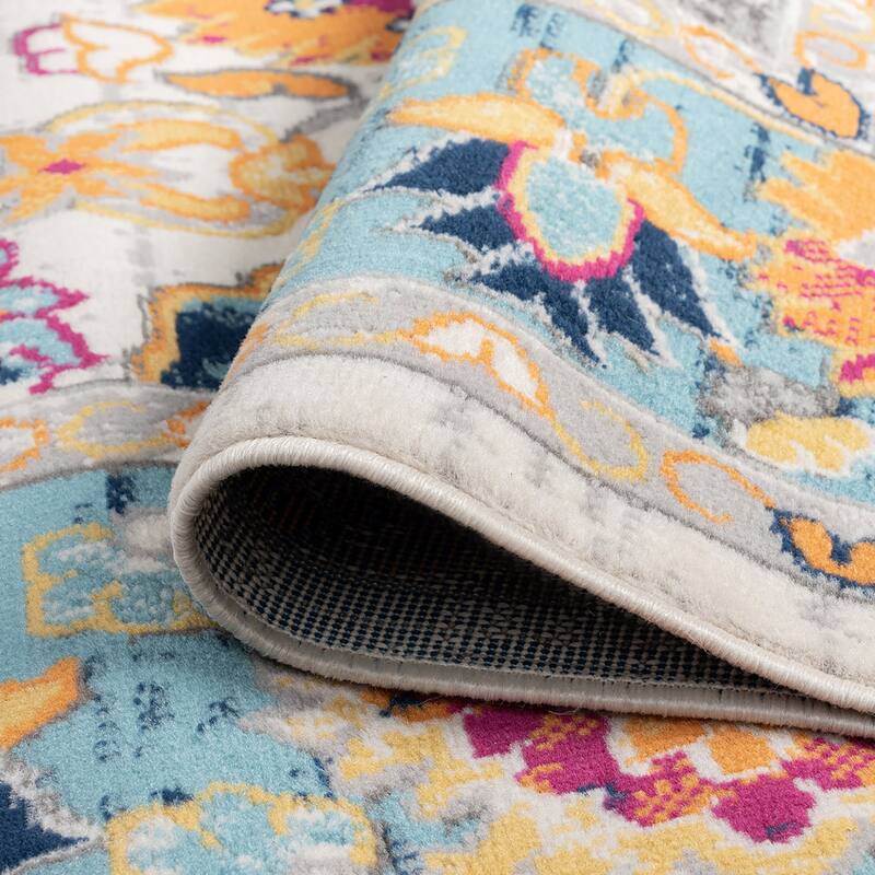 Dynah Bohemian & Eclectic Oriental Indoor Area Rug