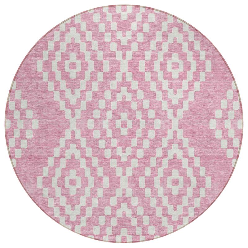 Machine Washable Indoor/ Outdoor Chantille Boho Moroccan Rug