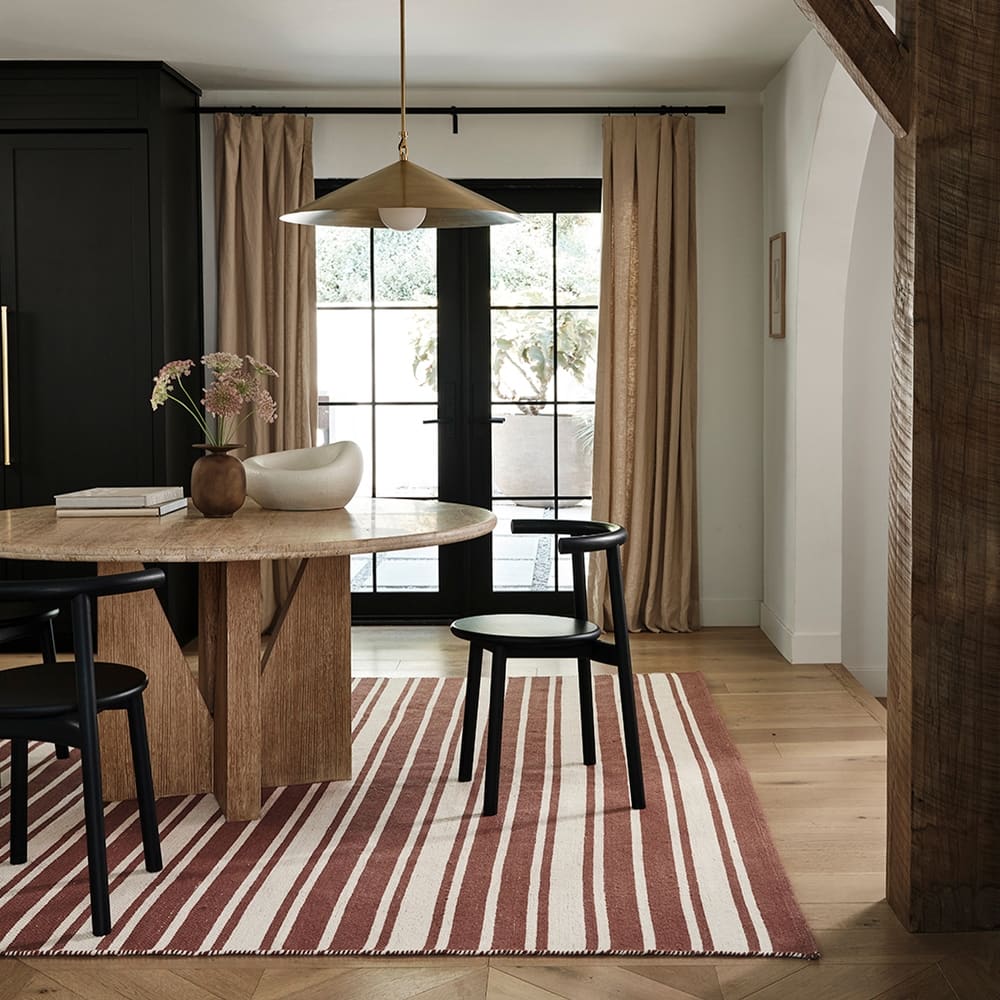 Nuloom Bowery Striped Wool Area Rug