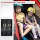 preview thumbnail 5 of 9, Multi-Functional Bike Trailer for Kids, Twin Stroller & Jogger with 5-Point Harness and Large Rubber Tires